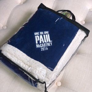 Paul McCartney lambswool throw